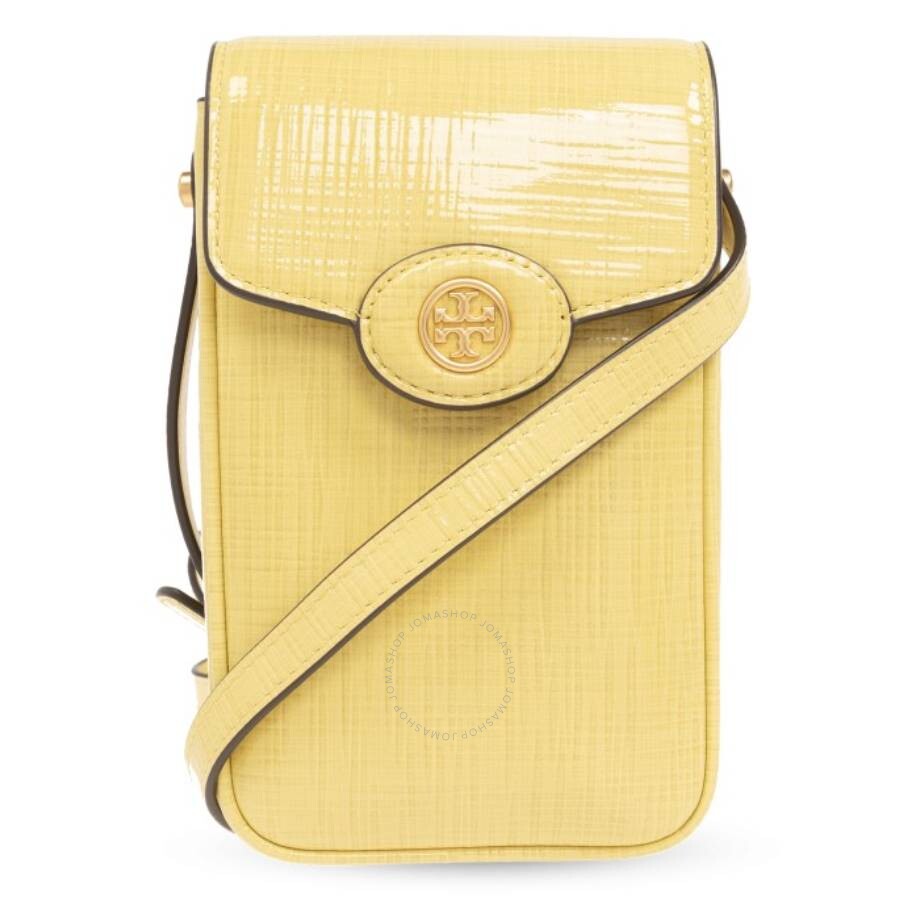 TORY BURCH ショルダーバッグ ROBINSON PEBBLED PHONE CROSSBODY Robinson Pebbled Phone Crossbody: Women's Designer Mini Bags