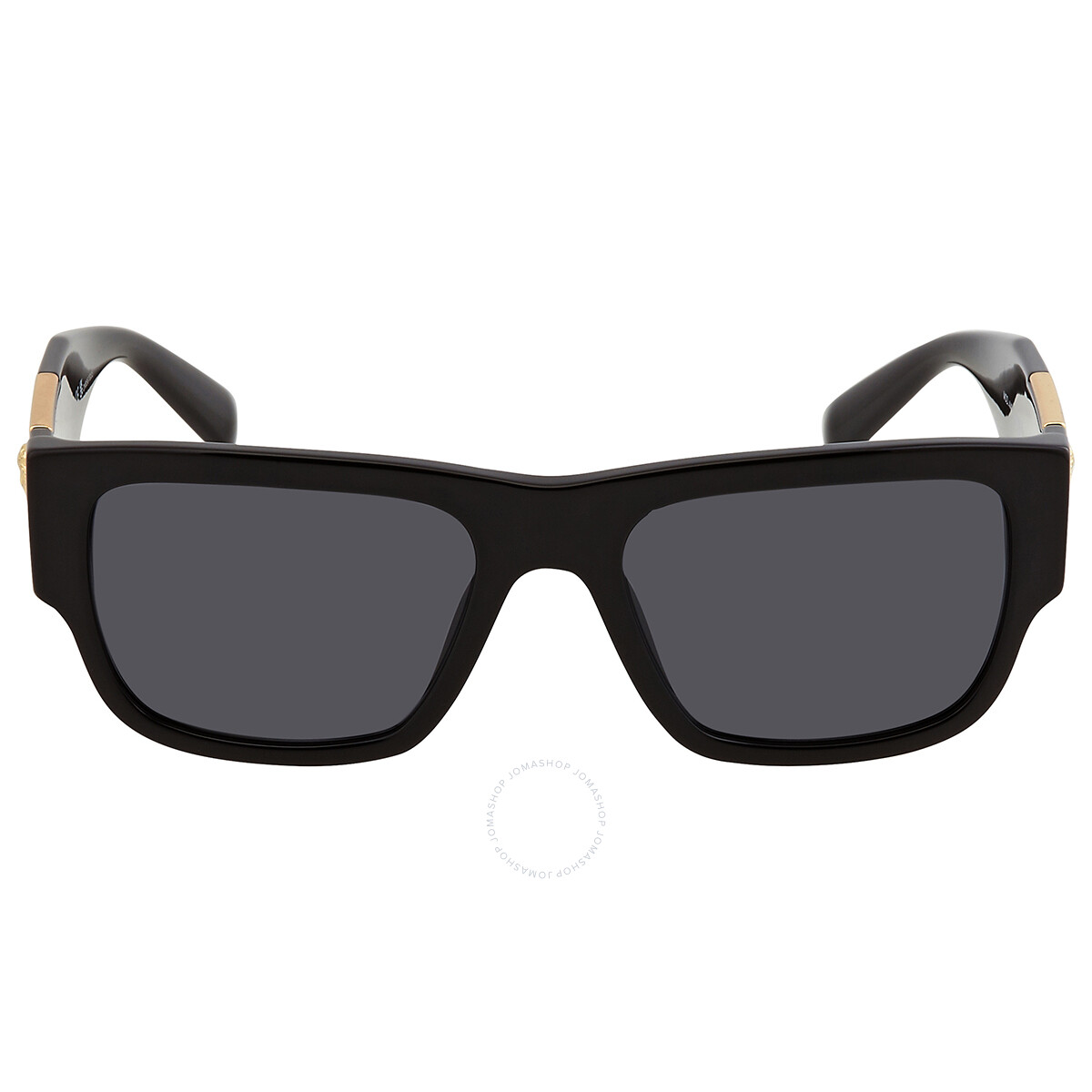 Versace Yellow Mirror Rectangular Men's Sunglasses VE2257