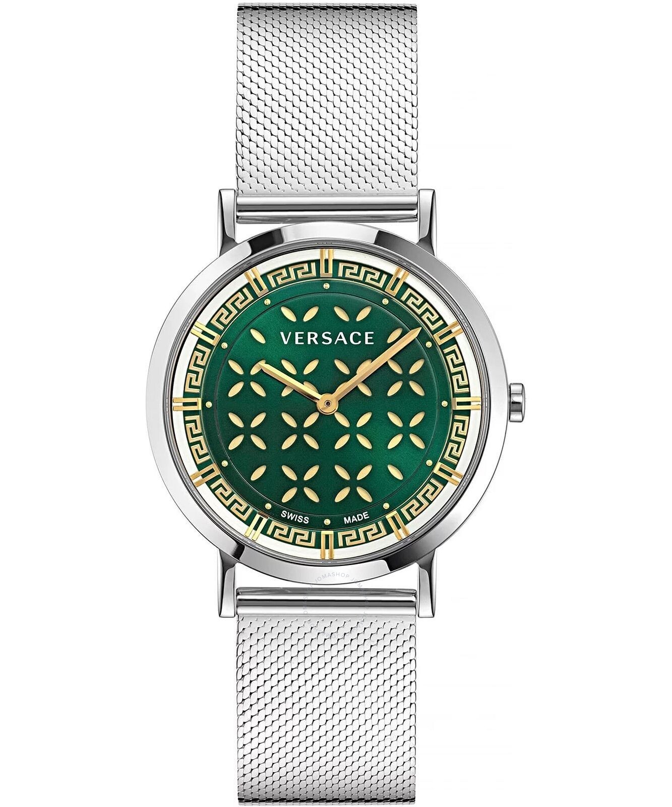 Versace Greca Time Lady Quartz Black Dial Ladies Watch