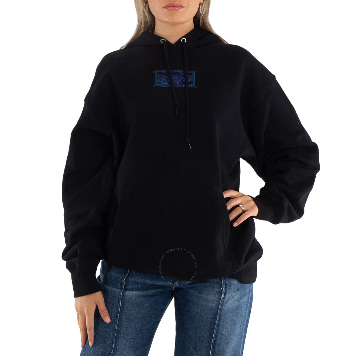 Y'S Off White Random Embroidery Loose Pullover, Brand Size 2