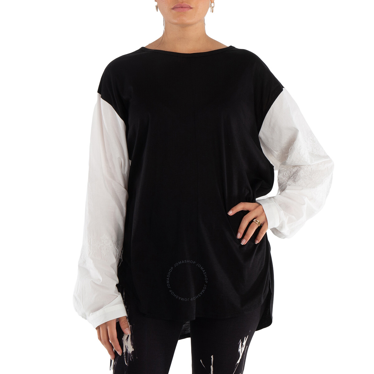 【2025最新】SNSで話題・人気の商品のおすすめアイテム Random White Off Y'S Embroidery 2 Size Brand Pullover, Loose トップス
