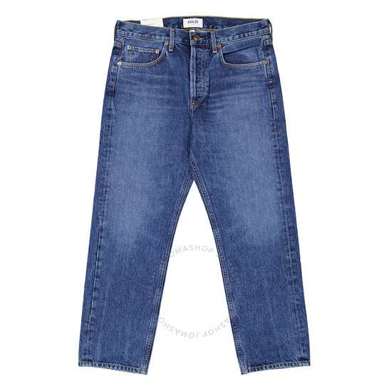 デニム・ジーパン AGOLDE Women Denim Pants A228B 1535NTU BLUE Agolde Ladies Blue Parker Jeans, Waist Size 24