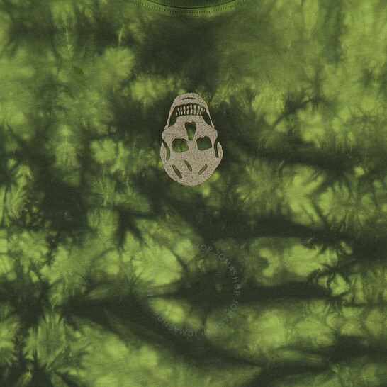 Tシャツ・カットソー ALEXANDER MCQUEEN Men T-shirt Green 808915QXABL 3012 McQueen Outlet: T-shirt men - Green | McQueen t-shirt