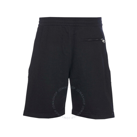 ショートパンツ alexander mcqueen Alexander McQueen Shorts Black Alexander McQueen logo-print Cotton Shorts | Black | FARFETCH