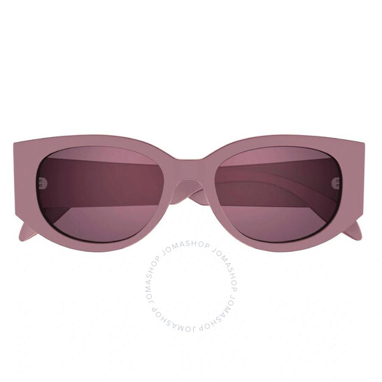 ● Alexander Mcqueen ● サングラス Pink / Pink Gradient 54mm AM0330S sunglasses Fuchsia Pink | SmartBuyGlasses US