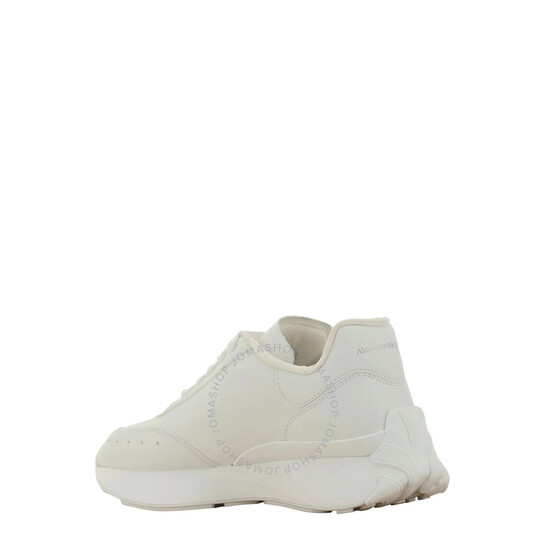 Alexander Mcqueen White Sprint Runner Sneakers, Brand Size