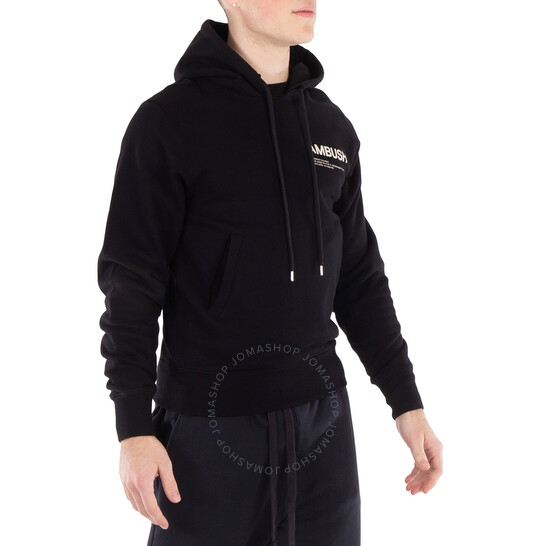 パーカー・フーディ AMBUSH Men Sweater BMBB001S24FLE001 1010 TAPSHOE BLACK Ambush Fleece Workshop Hoodie, Size X-Small BMBB012F21FLE001