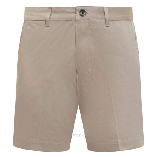 Ami Paris Ami De Coeur Cotton Chino Shorts, Size Large