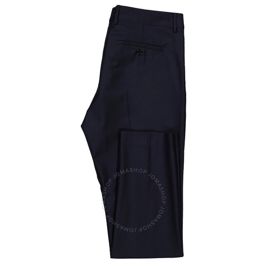 Ami Paris Men's Bleu Nuit Cigarette Pants, Brand Size 38