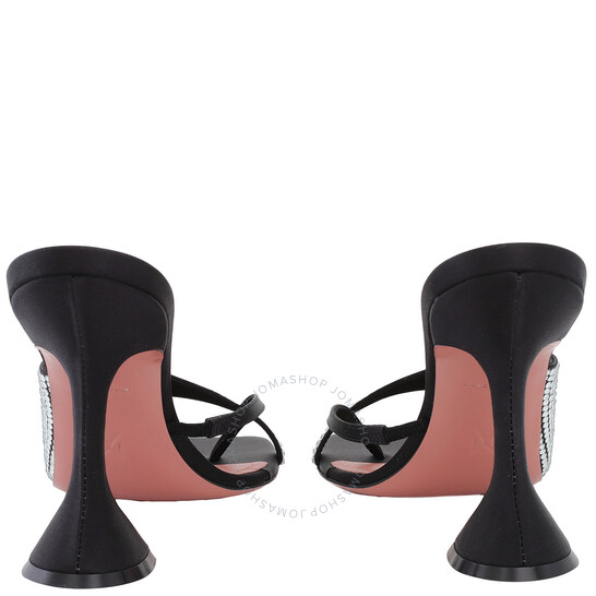 AMINA MUADDI 14S363458ANOBLACK 関税送料込 Amina Muaddi 95mm Alexa Sandals | Neutrals | FARFETCH