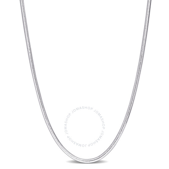 Amour 1.9mm Snake Chain Necklace In Sterling Silver, 16 In
