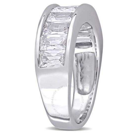 Amour 2 3/4 CT TGW Baguette-cut Created White Sapphire Semi