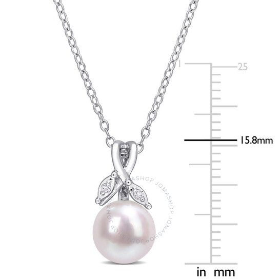 ★PEARLY MORE★ Two Way Pearl Drop Necklace I Do! - Double Drop Pearl Pendant Necklace - Freshwater