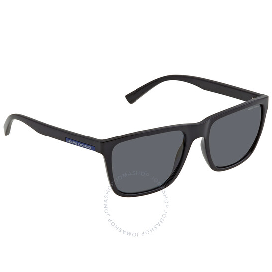 Amazon.com: Armani Exchange AX4144SU 815887 54MM Shiny Black