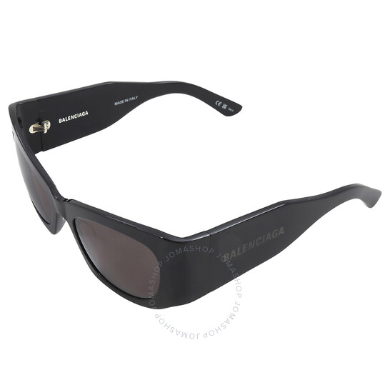 Balenciaga Grey Cat Eye Ladies Sunglasses BB0327S 001 54