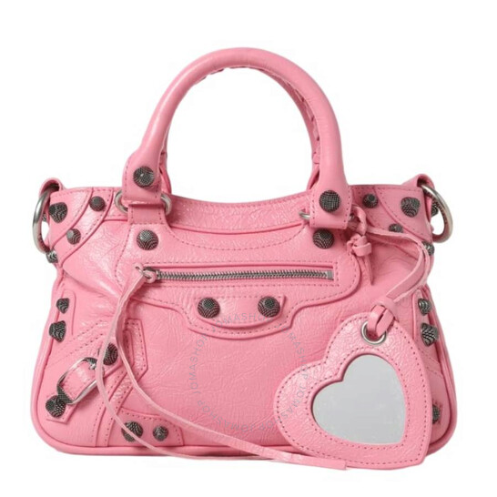 ショルダーバッグ・ポシェット BALENCIAGA Women Shoulder Bags 751523 1VG9Y5812 PINK Balenciaga Le Cagole Small Shoulder Bag in Pink 751523 1VG9Y
