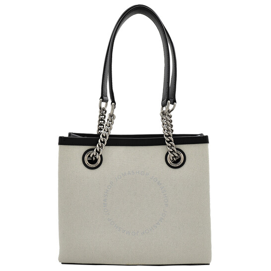 BALENCIAGA｜SHOULDER BAGS (759941 2AAOK 9260) Balenciaga Naturel Duty Free Small Logo Tote Bag 759941
