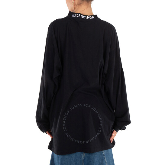 Balenciaga Oversized Long Sleeve T-Shirt, Brand Size 3