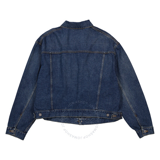 Balenciaga Panelled Swing Denim Jacket, Brand Size 32 (US