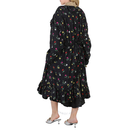 Balenciaga Reversible Twill And Gabardine Trench Coat, Brand