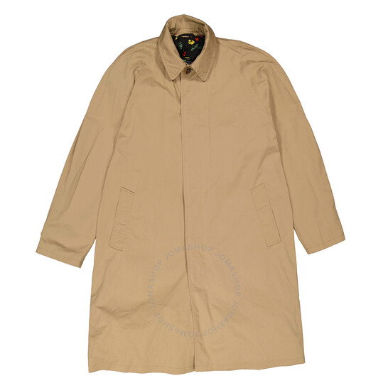 Balenciaga Reversible Twill And Gabardine Trench Coat, Brand