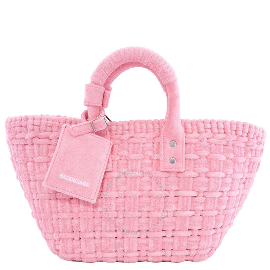 Balenciaga Sweet Pink Bistro XS Basket Tote Bag 671342 2AAF0
