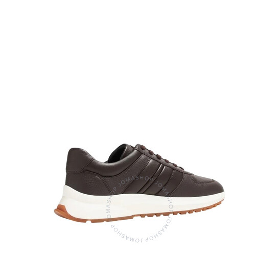 Bally Darsyl Grained Leather Low-Top Sneakers, Brand Size 5
