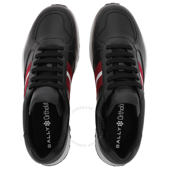 Bally フリックリホンロトッフスニカ MSK0C8VT002 I007 Bally Flick Ribbon Low-Top Sneakers, Brand Size 10 ( US Size