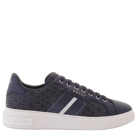 BALLY｜SNEAKERS (REBBY (MSK08YVT179-I0I0)) Bally Flick Ribbon Low-Top Sneakers, Brand Size 10 ( US Size