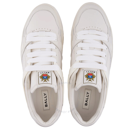 【送料&関税込】Bally ronnie Sneaker Bally Ronnie Leather Low-Top Sneakers, Brand Size 40 ( US
