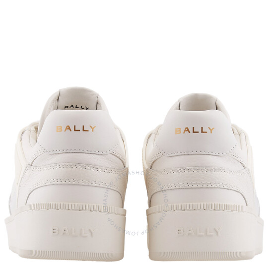 Bally Ronnie Leather Low-Top Sneakers, Brand Size 40 ( US