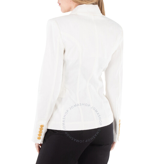 ジャケット BALMAIN Double-breasted denim blazer (CF1SG170DB69 0FA) Balmain Double-Breasted Denim Blazer, Brand Size 38 (US Size