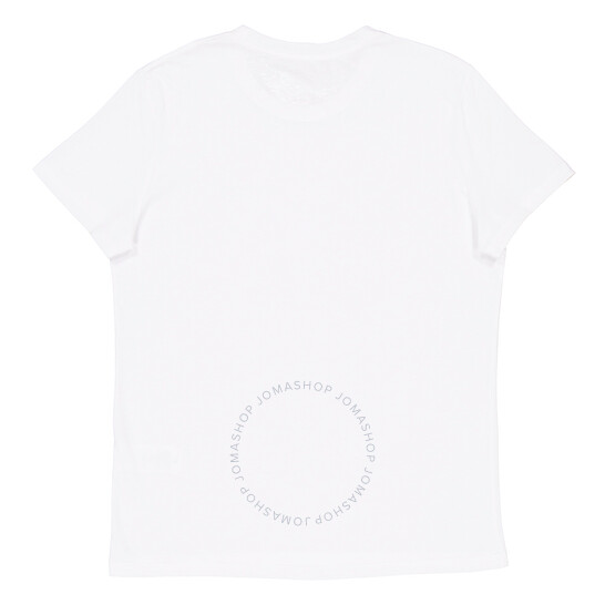 BALMAIN｜SHORT-SLEEVED ROUND NECK T-SHIRTS (CH1EF000BB04 Short-sleeved Balmain Chain print T-shirt black - Women