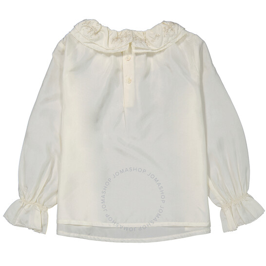 新品】Bonjour Smocked Blouse 4Y