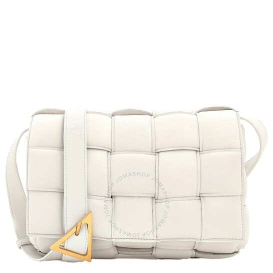 Bottega Veneta White Padded Cassette Shoulder Bag 591970