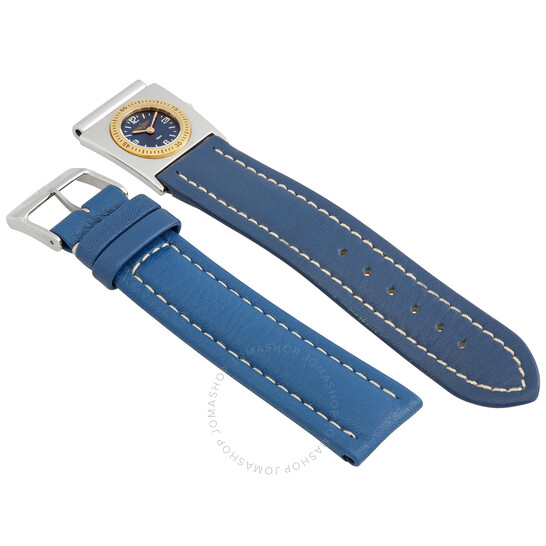 BREITLING レザーベルト ネイビー 22-20 90 Blue Military Calfskin Leather Strap - 22 636X | Breitling