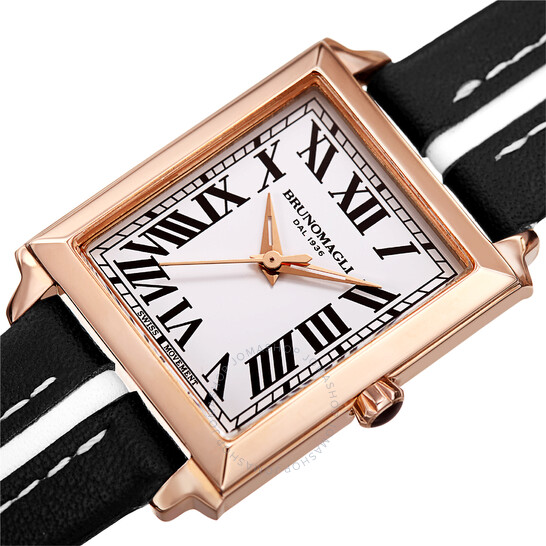 Bruno Magli Valentina 1064 Spettatore White Dial Ladies