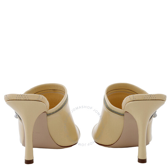 サンダル・ミュール Burberry SS24 'Peep' sandals (8080253 DAFFODIL) Burberry 'Peep' Sandals | Balardi