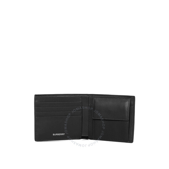 Burberry Archive Beige Men's Vintage Check Bi-Fold Coin