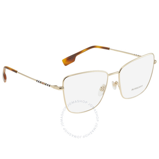 BURBERRY ヒアキャットアイクラス BE1367 1109 Burberry Bea Demo Cat Eye Ladies Eyeglasses BE1367 1109 55