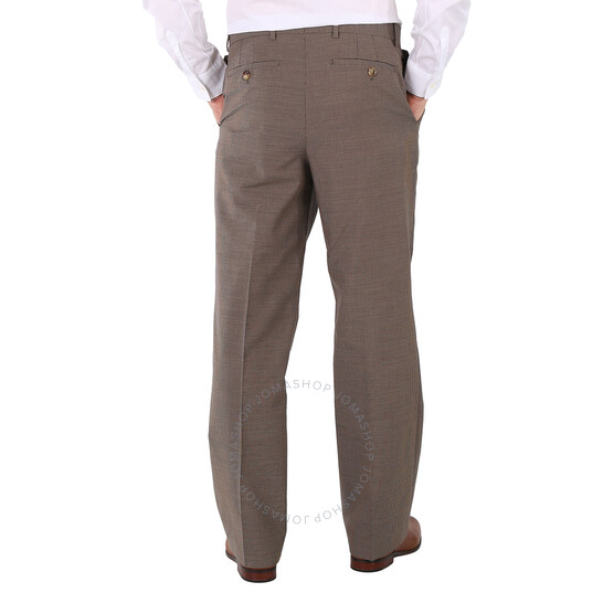 Burberry Wool Pocket Detail Tailored Trousers, Brand Size 48