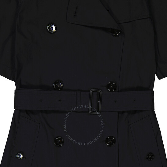 【送関込】Burberry☆バーバリー Trench dress Burberry Black Cotton Blend Belted Trench Dress, Brand Size