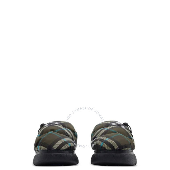 Burberry Check-Print Pillow Mules, Brand Size 40 ( US Size 7