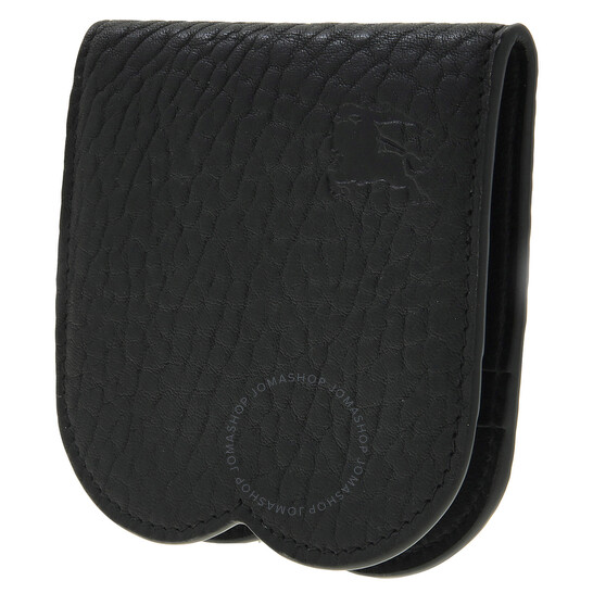 BURBERRY チェス折りたたみカードホルダー ブラック 大人気 Burberry Chess Folding Card Holder 8081081 5045705030384