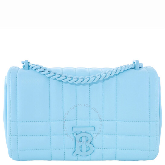【TORYBURCH】 light blue leather flats (関税送料込) Burberry Cool Sky Blue Quilted Small Lola Bag 8070561
