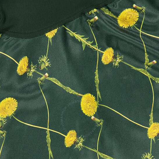 Burberry Dandelion Asymmetric-Skirt Dress, Brand Size 4 ( US