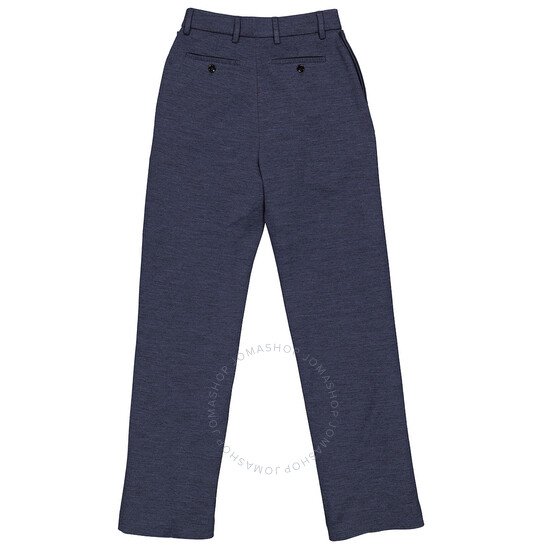Burberry Dark Carbon Pocket Detail Technical Wool Tailored