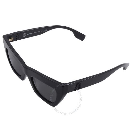 サングラス BURBERRY Woman Sunglasses Black 0BE4405 409387 Amazon.com: BURBERRY BE4405 409387 51MM Black/Grey Cateye