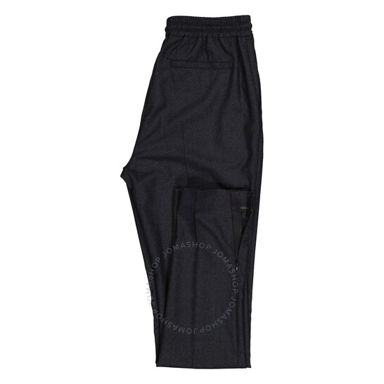 Burberry Dark Grey Melange Wool Lidywhs Trouser, Brand Size
