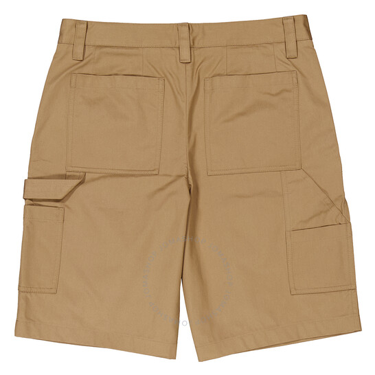 Burberry Darwin EKD Embroidered Cotton Cargo Shorts, Brand